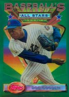 1993 Finest #113 Dwight Gooden Refractor Baseball Card