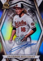 2022 Bowman Draft Bowman Invicta #BI1 Jackson Holliday Autograph Baseball Card