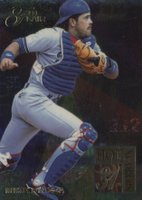 1994 Flair Hot Numbers #7 Mike Piazza Baseball Card