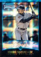 2001 Bowman Chrome  #351 Ichiro Suzuki Xfractor Baseball Card