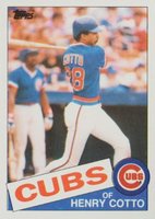 1985 Topps #267 Henry Cotto Baseball Card
