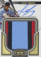 2023 Topps Tier One Prodigious Patches Autographs #PPALA Luis Arraez Baseball Card