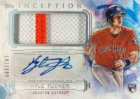 2019 Topps Inception Autograph Patch #IAP-KT Kyle Tucker Baseball Card