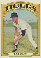 1972 Topps #783 Les Cain Baseball Card