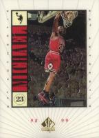 1998 SP Authentic Michael #M1 Michael Jordan Basketball Card