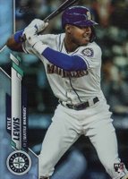 2020 Topps #64 Kyle Lewis Rainbow Foil Baseball Card