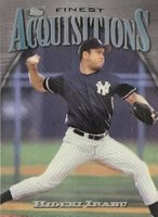 1997 Finest Embossed #320 Hideki Irabu Baseball Card
