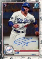 2020 Bowman Chrome Rookie Autographs #CRAGL Gavin Lux Baseball Card