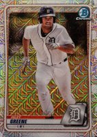2020 Bowman Chrome Mega Box #BCP122 Riley Greene Baseball Card