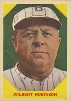 1960 Fleer Baseball Greats #33 Wilbert Robinson Baseball Card
