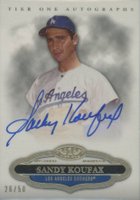 2013 Topps Tier One Autograph #TTASK Sandy Koufax Baseball Card