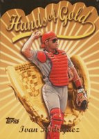 2000 Topps Hands of Gold #HG2 Ivan Rodriguez Baseball Card