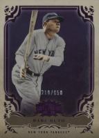 2013 Topps Triple Threads #10 Babe Ruth Amethyst Baseball Card