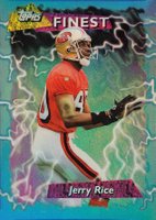 1995 Finest #180 Jerry Rice Refractor Football Card