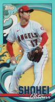2022 Topps Rip Mini #MRIPSO Shohei Ohtani Aqua Baseball Card
