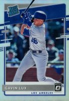 2020 Panini Donruss Optic #44 Gavin Lux Holo Baseball Card