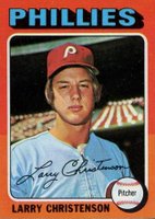 1975 Topps Mini #551 Larry Christenson Baseball Card