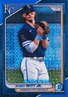 2024 Bowman Mega Box Chrome #59 Bobby Witt Jr. Blue Refractor Baseball Card