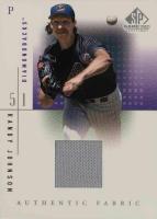 2001 SP Game-Used Authentic Fabric #RJ Randy Johnson Baseball Card