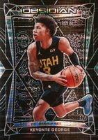 2023 Panini Obsidian #35 Keyonte George Electric Etch International Basketball Card