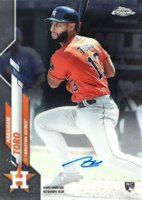 2020 Topps Chrome Rookie Autographs #RAAT Abraham Toro Baseball Card