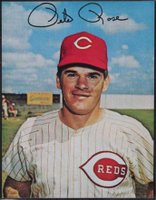 1983 Starliner Stickers # Pete Rose Double Print Baseball Card