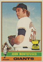 1976 Topps #30 John Montefusco Baseball Card