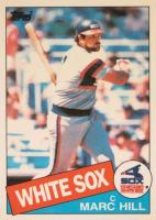 1985 Topps Tiffany #312 Marc Hill Baseball Card