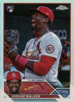 2023 Topps Chrome Update #USC150 Jordan Walker SP Baseball Card