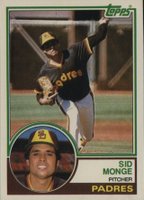 1983 Topps Traded #74T Sid Monge Baseball Card