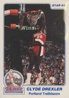 1984 Star All-Stars #27 Clyde Drexler Basketball Card