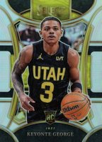 2023 Panini Select #305 Keyonte George Silver Basketball Card