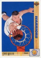 1991 Upper Deck #245 Chris Mullin Basketball Card