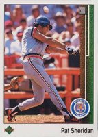 1989 Upper Deck #652e Pat Sheridan No position on card Baseball Card