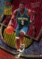 1993 Ultra Power in the Key #1 Larry Johnson Basketball Card