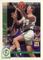 1992 Hoops #10 Larry Bird Basketball Card