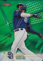 2018 Bowman's Best Top Prospects #TP-24 Fernando Tatis Jr. Green Baseball Card