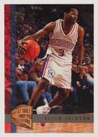 1997 Topps #54 Allen Iverson Minted in Springfield Basketball Card