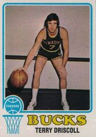1973 Topps #17 Terry Driscoll Basketball Card