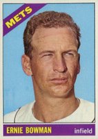 1966 Topps #302 Ernie Bowman Baseball Card