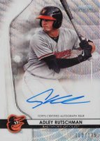2020 Bowman Sterling Prospect Autographs #AR Adley Rutschman Wave Refractor Baseball Card