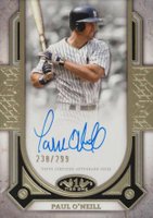 2024 Topps Tier One Prime Performers Autographs #PPAPO Paul O'Neill Baseball Card