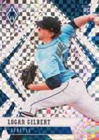 2021 Panini Chronicles Phoenix #14 Logan Gilbert Building Blocks Baseball Card