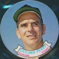 1973 Topps Candy Lids # Gaylord Perry Baseball Card