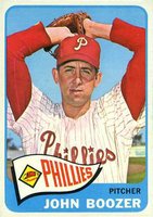 1965 Topps #184 John Boozer Baseball Card