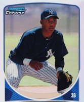 2013 Bowman Chrome Mini  #195 Miguel Andujar Refractor Baseball Card