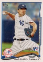 2014 Topps #661 Masahiro Tanaka Baseball Card