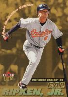 2001 Ultra #3G Cal Ripken Jr. Gold Medallion Baseball Card
