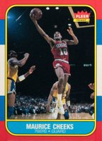 1986 Fleer #16 Maurice Cheeks Basketball Card