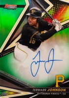 2022 Bowman's Best Best of 2022 Autographs #B22TJ Termarr Johnson Green Refractor Baseball Card